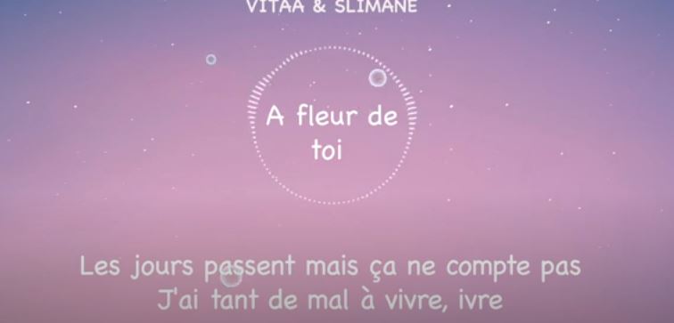 aprender francês com música - a fleur de toi