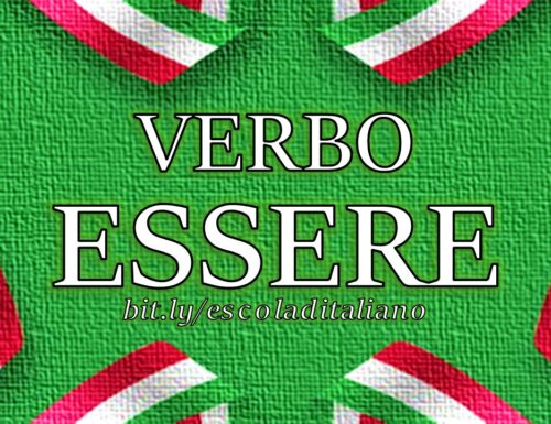 O verbo “ser” em italiano