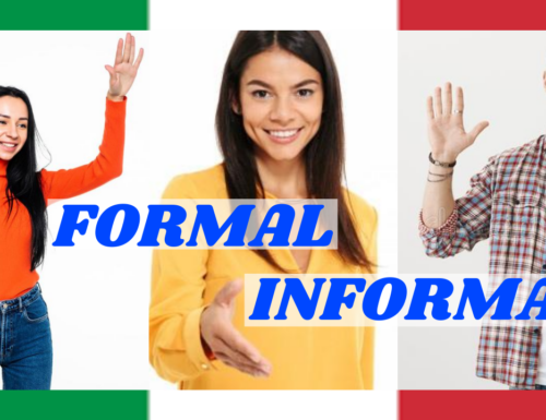 O “formalismo” no falar italiano