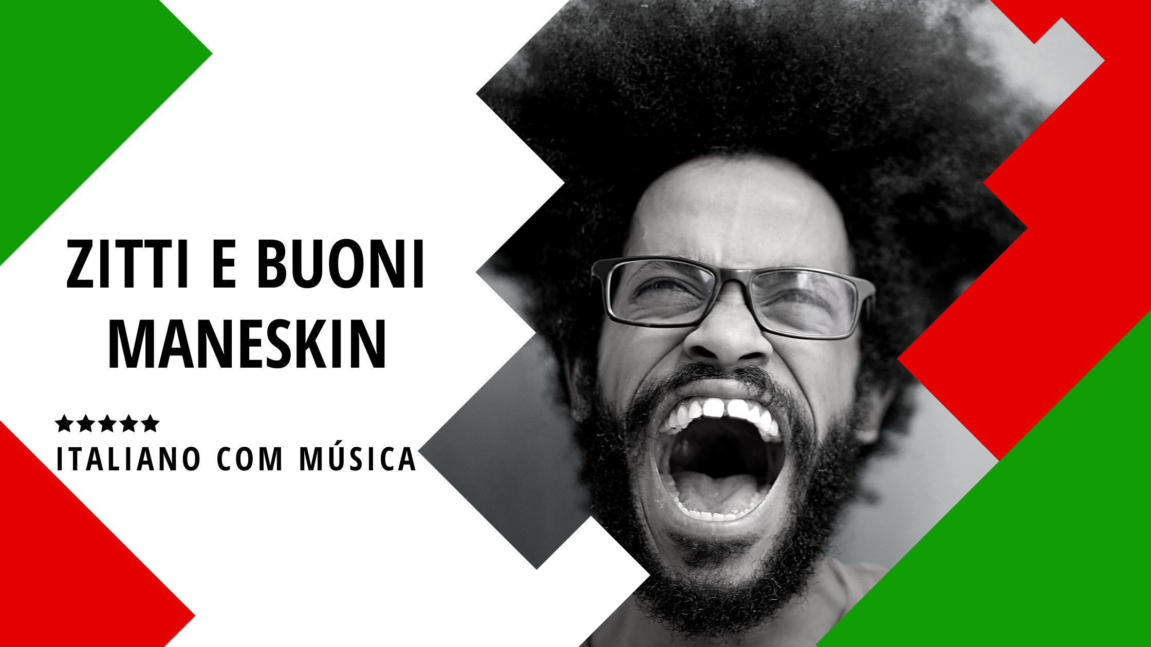 italiano com música zitti e buoni maneskin