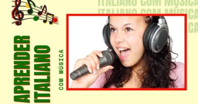 Aprender italiano com música os dias da semana