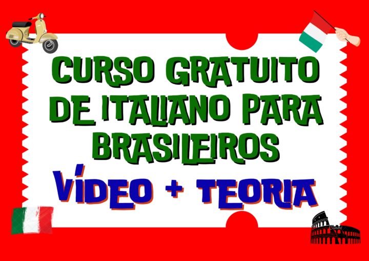 curso de italiano para brasileiros online gratis
